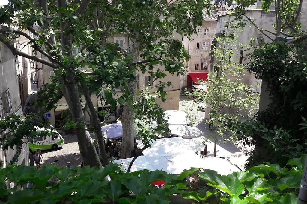 Renove, Vue Sur Palais Des Papes, Terrasse Et Wifi Troisieme Etage Apartment Avignon
